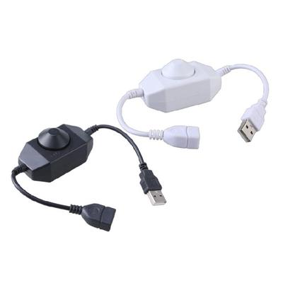 USB LED Knob Dimmer DC5V Ribbon Brightness Adjustable Switches Controller