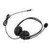 3.5mm Computer Headset with Microphone Noise Cancelling Head Mounted Headphone Wired Call Center Headsets for Business