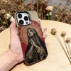 V-Virgen Mary Virgin Phone Case For iPhone 17,16,15,14,13,12,11 Plus,Pro Max,XS,Colorful Silver Black Cover