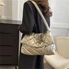 Women Down Cotton Padding Shoulder Bag Winter Messenger Bag Girls Crossbody Bag