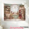 1Pcs Printing Size Options Decoration Background Winter Backdrop Decorations For Photo Studio Photo Booth Christams Party