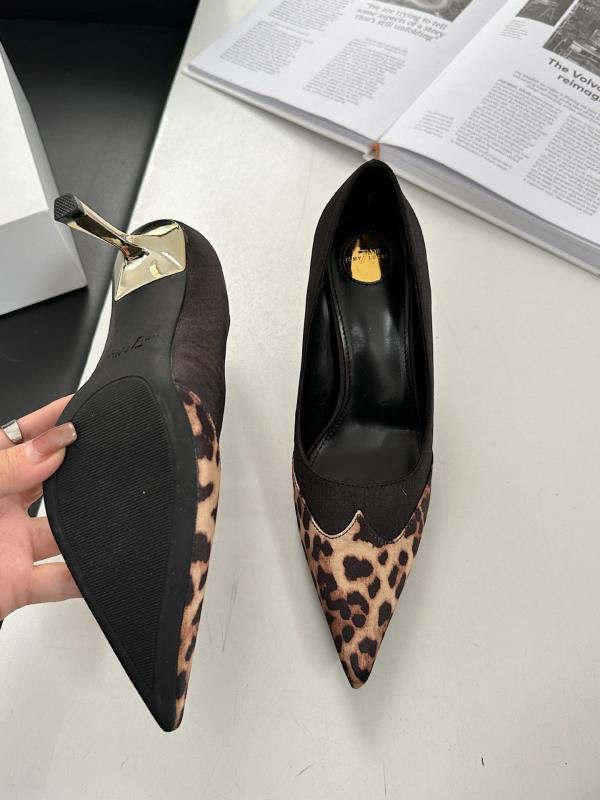 

Fashion Casual Heels Women Shoes 2025 Spring Pumps Latest Sweet Lace-Up Pointed Wedge Slip On Comfortable Retro Closed New Brief Gold Be 35