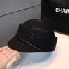 New Spring and Summer Thin Breathable Equestrian Hats for Women Show Small Face Outdoor Travel Photo French Elegant Retro Berets