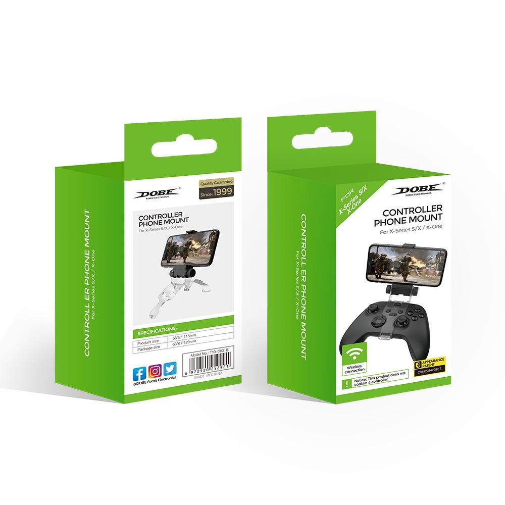 Universal Xbox Controller Phone Holder Clip for Series X/S with Adjustable Rotation