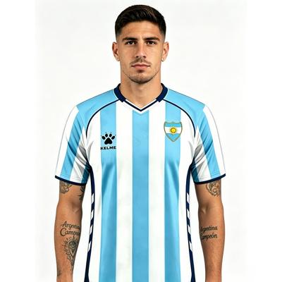 KELME 2026 New Arrival Argentina Jersey Men's  T-shirt  Suitable for Daily Wear and Training Wear Fashion