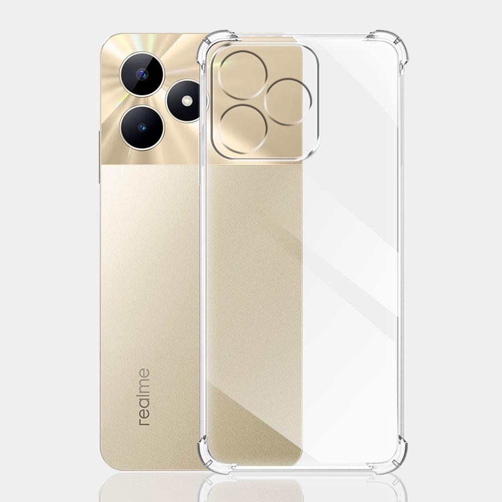 For Realme C51S C51 Case Silicone Soft Clear Shockproof Protect Back Cover For Realme C53 Clear Phone Case on Realme C55 Fundas