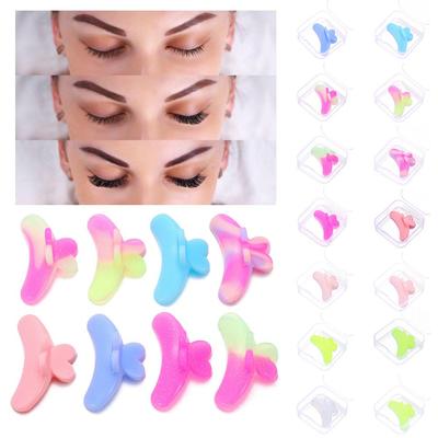 1/2PCS Reusable Silicone Lash Lift Pads Ice Cream Eyelash Perm Curler  for Women