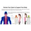 Adjustable Straight Back Shoulder Posture Corrector Lumbar Brace Spine Support Correction Home Office School Shoulder Neck Brace