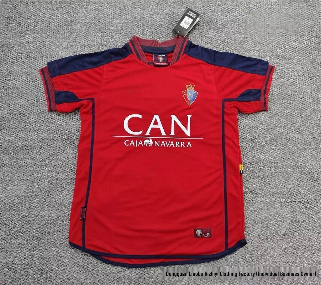 La Liga Retro Short Sleeve Jersey - Real Sociedad, Rayo Vallecano, Malaga, Oviedo Football Kit
