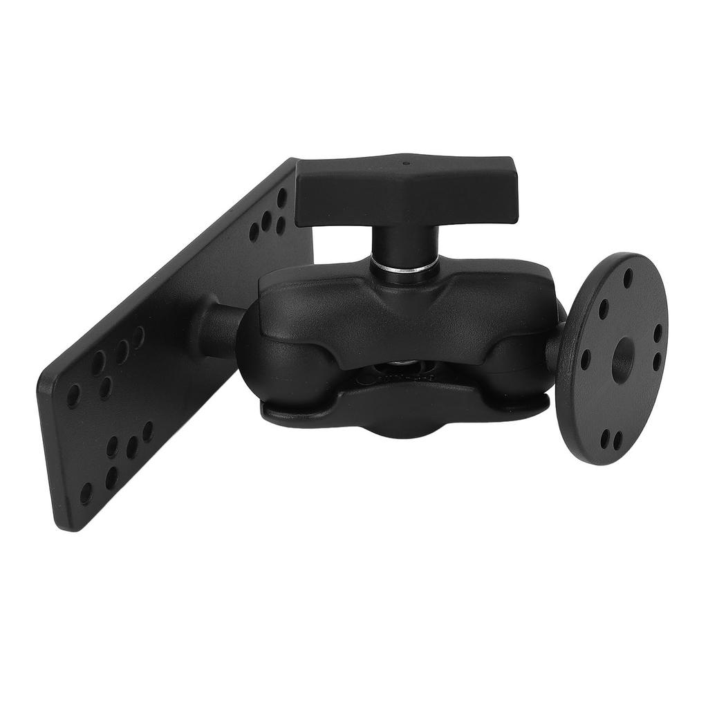 Fish Finder Mount 8.7cm Short Arm Aluminum Alloy Universal 1.5 Inch Ball Mount Fish Finder Bracket