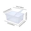 Reptile Breeding Box Animal Habitat Cage Lightweight with Small Vents Turtle Transport Container