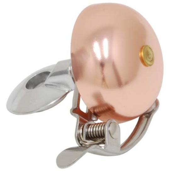 Ogi Kogyo SOUND RUNNER A-Head Cap Bell OH-2350B Brass Copper/Silver, Bowl Diameter 45mm, Mounting Diameter 25.4/28.6mm, Bicycle Bell