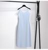 Women's Spring 2026 High-End Two-Piece Set: Satin Slip Dress & Knitted Cardigan