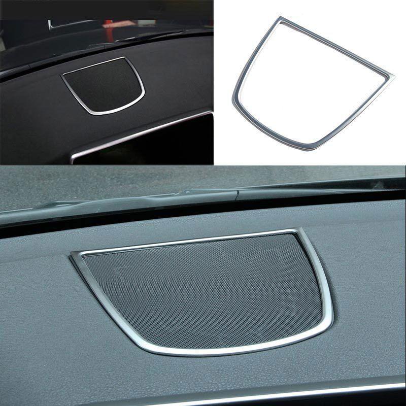 ABS Silver Cover Trim Dashboard Speaker Frame 2014-2018 Fit For BMW X5 X6 F15