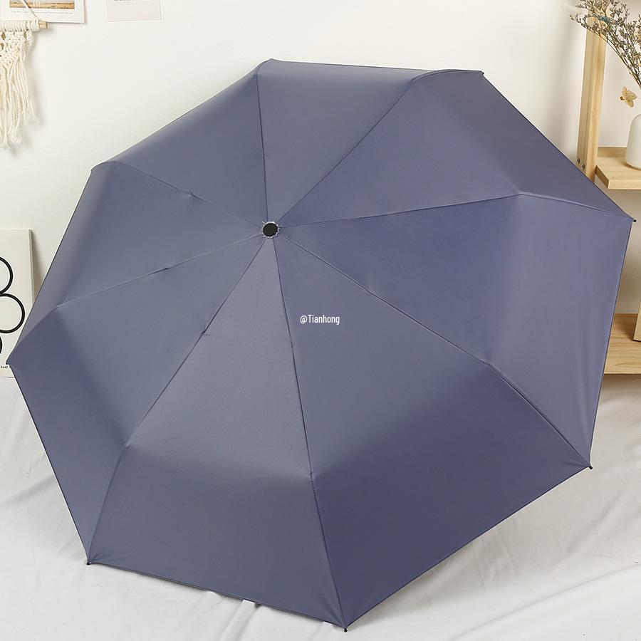 Doppelnutzungs-Sonnen- und Regenschirm - Manuell, Anti-UV, Robust, Faltbarer Sonnenschutz für Männer und Frauen