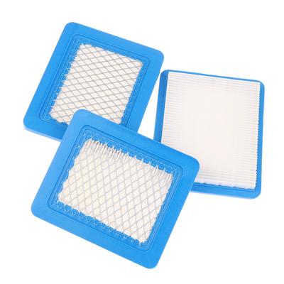 1/3 Adet Hava Filtresi Stratton 491588 491588S 399959 Quantum Serisi N7W6 Çim Biçme Makinesi Parçaları Kare Filtre Elemanı