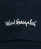 MARK GONZALES Signed Logo Basic Ball Cap - Navy
