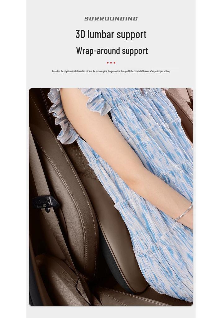 Headrest Lumbar Support & Neck Protection Pillow for Geely Models: Xingyue L, Boyue, Binyue, Yuanjing X3 X6, Haoyue, ICON, and Emgrand S