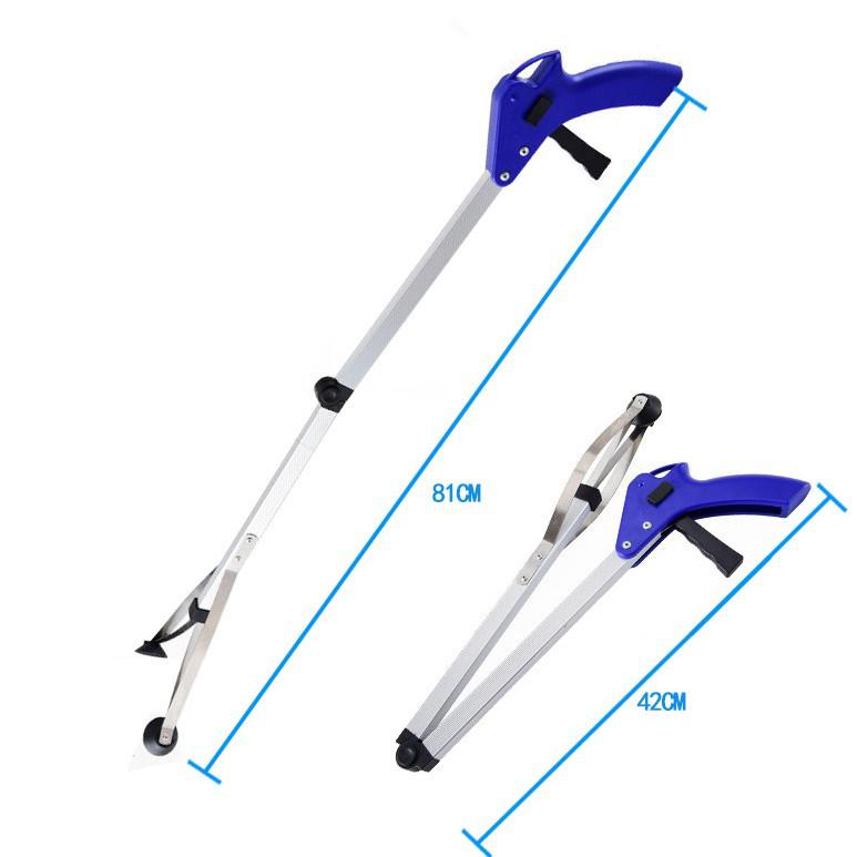 Adjustable Aluminum Foldable Grabber Tool for Pregnancy and Hygiene