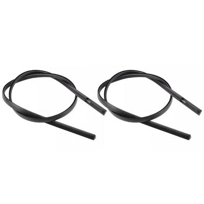 Lot de 2 joints de moulage de toit de voiture en caoutchouc pour Toyota Corolla 14-18 75556-02260 75555-02270