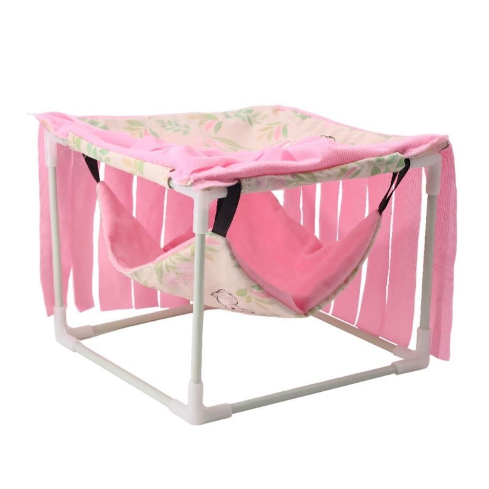 Soft Guinea Pig Hiding Nest Pet Cage Accessories Small Animals Sleeping Bed for Small Animals 24*24**20cm-Rabbit
