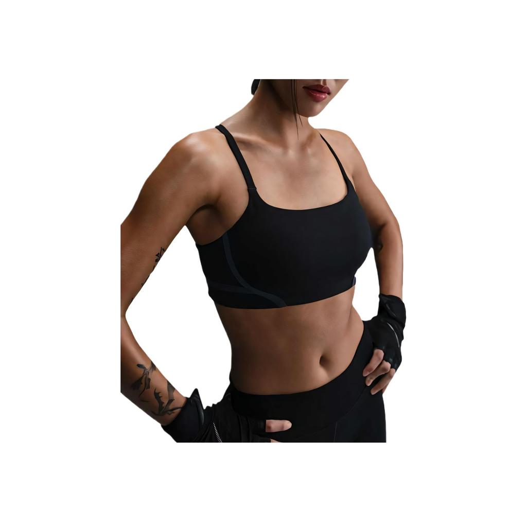 Nike SS25 One Comfortable Soft Fashion Versatile Sports Underwear Women Underwear Black HF5367-010