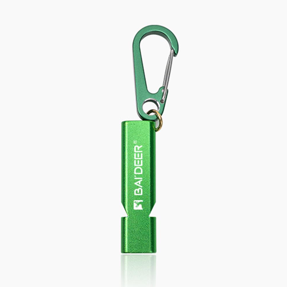 Single-Barreled Survival Whistle, High Decibel Pendant Keychain Whistle for Outdoor Survival Emergency Camping Portable Whistle