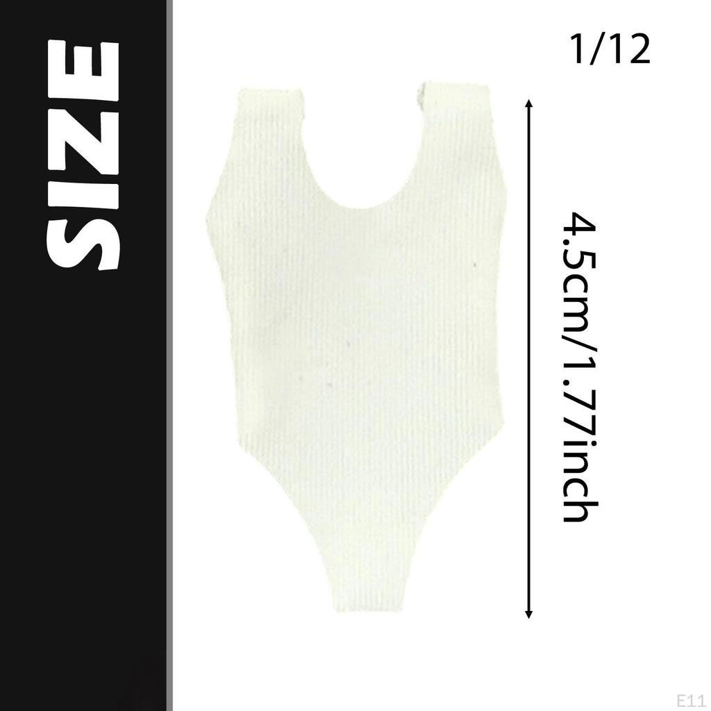 1/12 Action Figure Clothes Costume Collection Women Doll Miniature Clothing