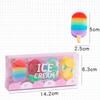 4 Pcs/set Portable Rubber Eraser Practical Stationery Durable Erasers  School Supplies