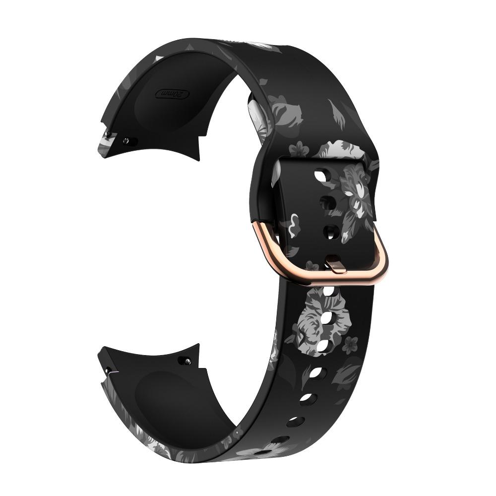 Classic Silicone Strap For Samsung Galaxy Watch 4/5/6/7 40mm 44mm 5 Pro 45mm Bracelet band Galaxy Watch4/6 Classic 47mm 43mm 46mm 42mm