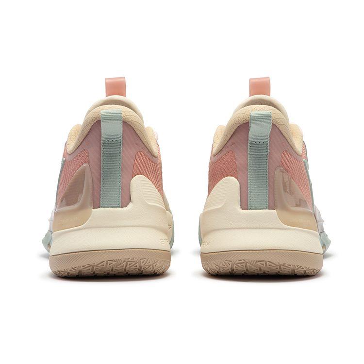 361 Big3 4.0 SWITCH Roselle Slip Resistant Abrasion Resistant Low Top Basketball Shoes Men's Beige 672321112-10
