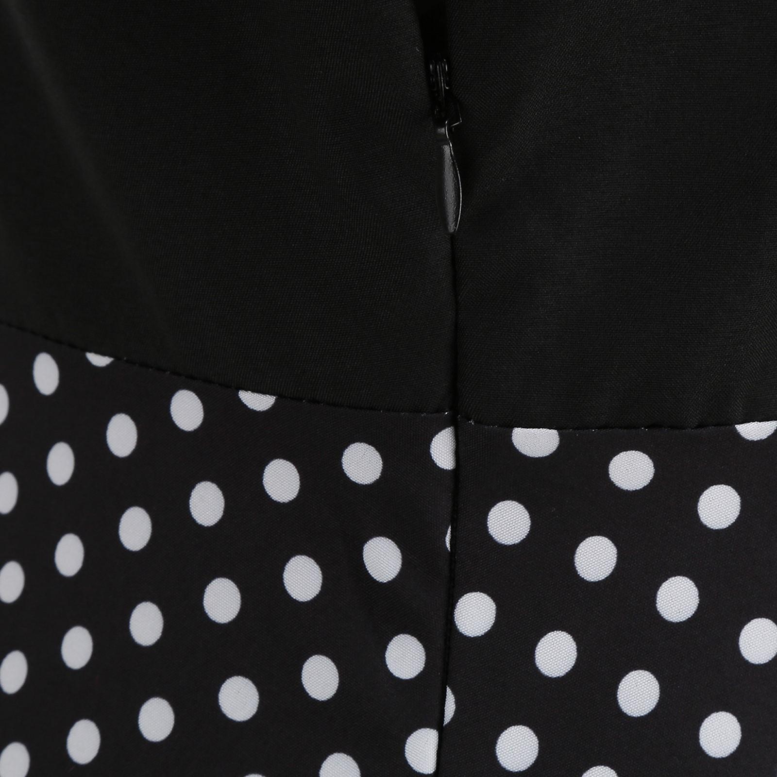 Женское платье с квадратным воротником и короткими рукавами — фото 5