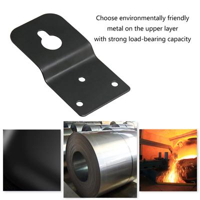 Speakers Wall Mount Bracket Ceiling Stand Clamp Surround Speakers Rear Hook Hanger Plate for Speakers Accessories