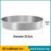 WS Stainless Steel Round Mousse Cake Ring