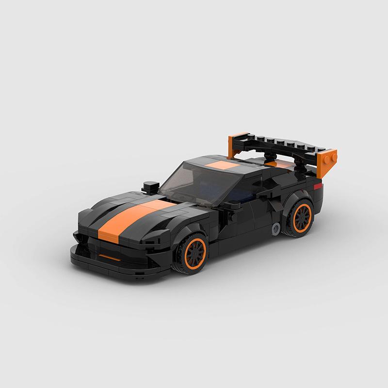 MOC Technical Car City Speed Vehicle Vetro Car Rally Building Blocks Bricks Ornament Creative Toys For Kids Adults Birthday Gift