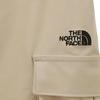 The North Face Solid Color Loose Straight Leg Multi Pocket Work Pants Women Pants Beige NP6NP52K