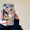 Cute Fat Corgi Apple 11promax Mobile Phone Case iPhone11pro Mirror 11 Makeup Mirror 11 Women 11