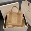 2026 Autumn Winter Quality Fashi Multilayer Pocket Women Canvas Tote Bag for Women Designer Simple Lady Handbags Shoulder Bag