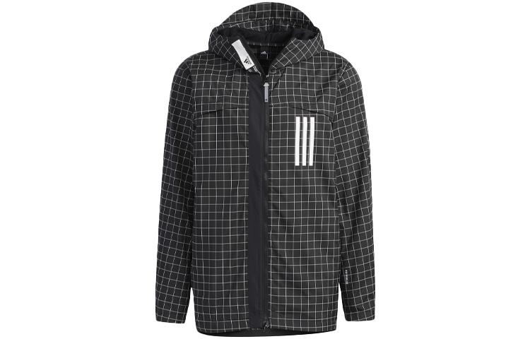 Куртки Adidas Мужские Черные С Капюшоном Умеренные Другие GL8684 M