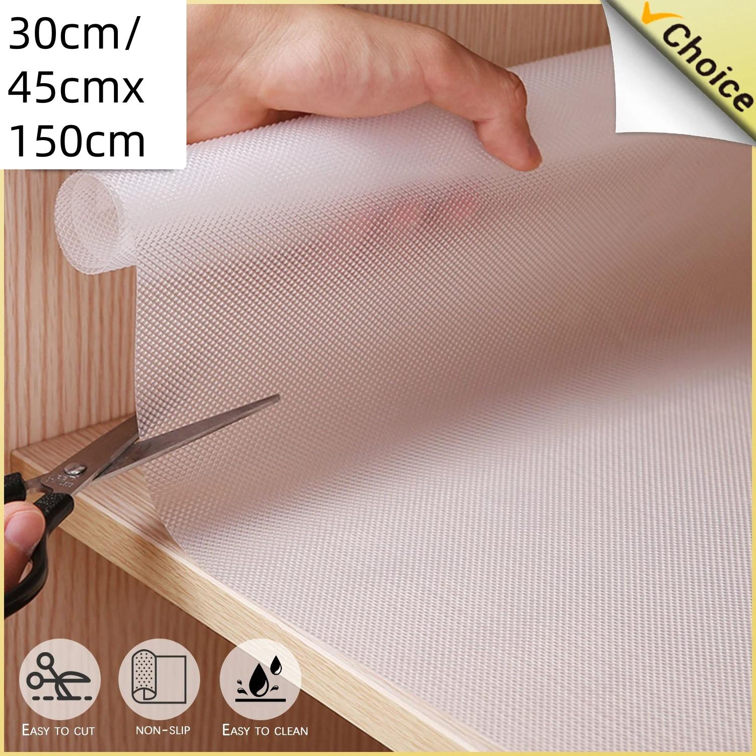 

150cm drawer liner reusable, washable, dustproof and non slip, kitchen cabinet liner 30cmx150cm
