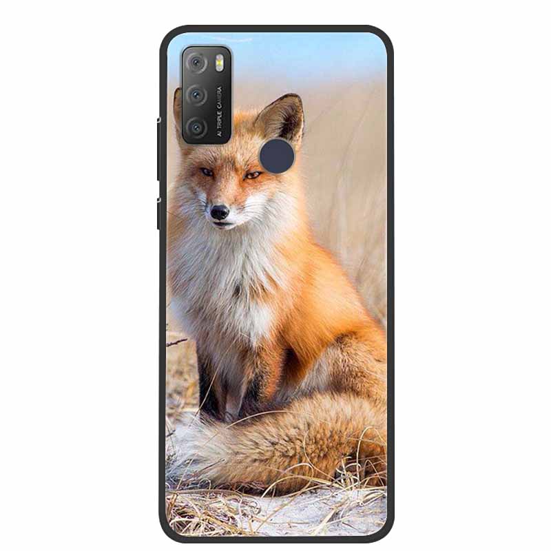 Pro Alcatel 1S 2021 Case Luxusní silikonový TPU měkký kryt na telefon pro Alcatel 1S 2020 Nárazuvzdorný roztomilý TPU nárazník Fundas Coque
