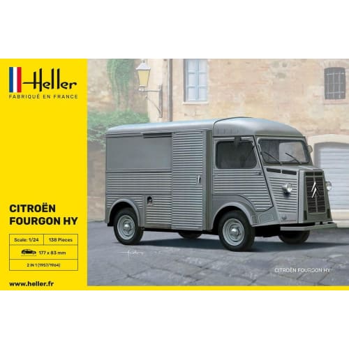 Heller 1/24 Scale Citro?n Fourgon Type HY Plastic Model