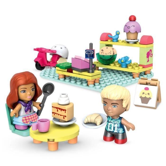 Mega Construx Barbie - Coffret Boulangerie-Pâtisserie - Jeu de construction - Dès 4 ans