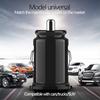 Dual Usb Smart Car Mobile Phone Charger Mini Adapter Black 12V Power Supply Supports Multiple