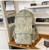 School bag female simple high school college student backpack large capacity women's bag water-proof travel backpack