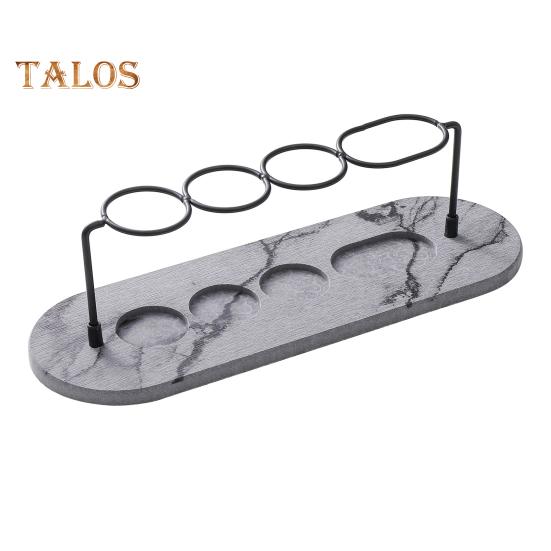 

Стойка для хранения зубных щеток Многофункциональный органайзер Быстросохнущий Легко моющийся Водонепроницаемый поддон для слива в ванную Подставка для зубных щеток серый