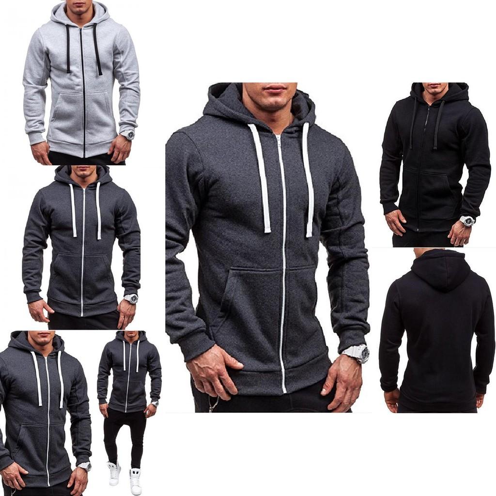 Men's Outwear Winter Hoodies Comfortable Warm Jumper Coat With Soft Material