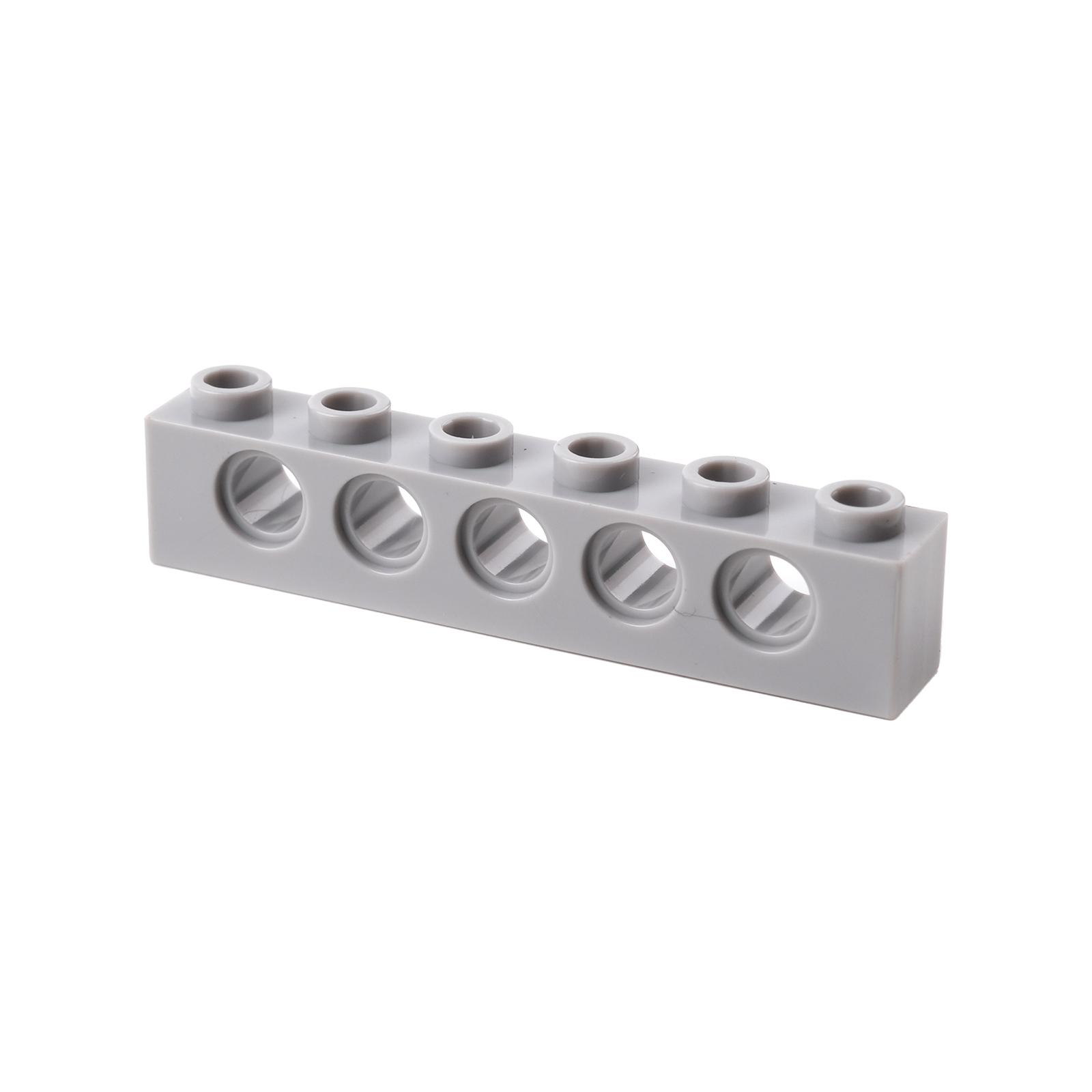 

20PCS 1x6 Beam with 5 Holes Technology Building Blocks Parts 3894 Perforated Assembly DIY Toy MOC Bricks Replacement Accessories