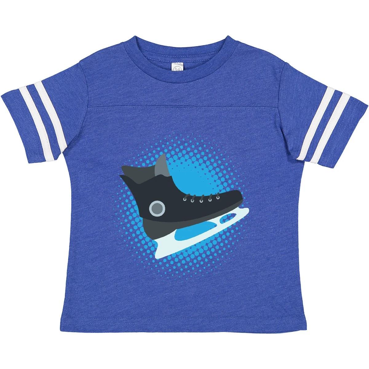 

Inktastic Ice Skating Sports Gift Toddler kids boys T-Shirt Winter Clothing Apparel Child 110