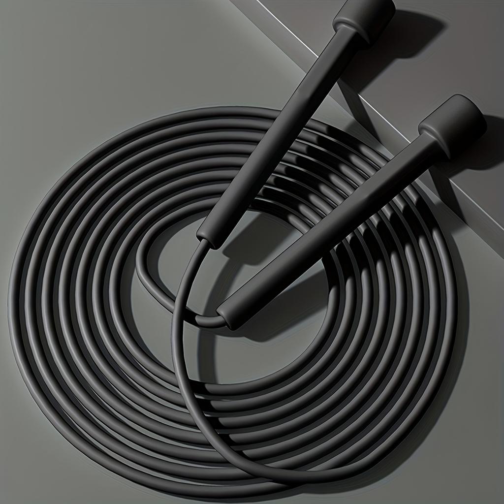 Adjustable Pink Jump Rope for Fitness & Weight Loss - Durable, Solid Color, Ideal for Exercise and Body Toning, Gym Accessories